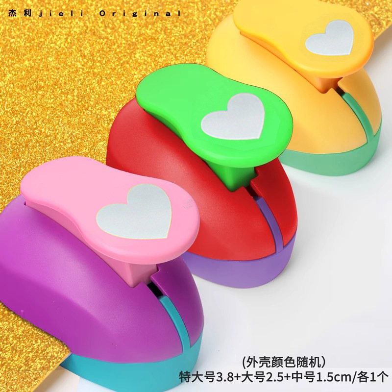Jelly ahorro de mano de obra relieve infantil conjunto completo de máquina de impresión perforadora molde de amor redondo pequeño image 26