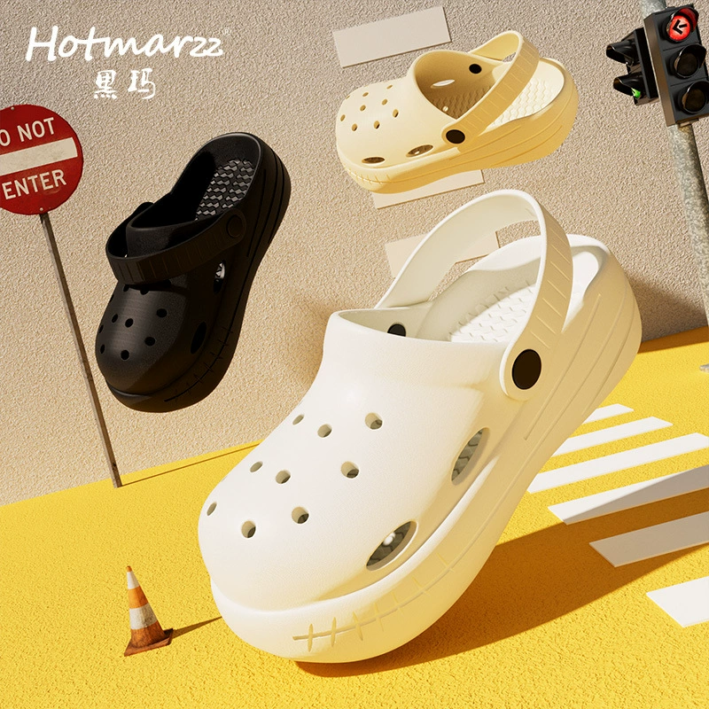 Женская однотонная обувь в стиле пещеры Hotmarzz Heima, милая обувь в стиле пещеры, Нескользящие тапочки, летняя пляжная обувь