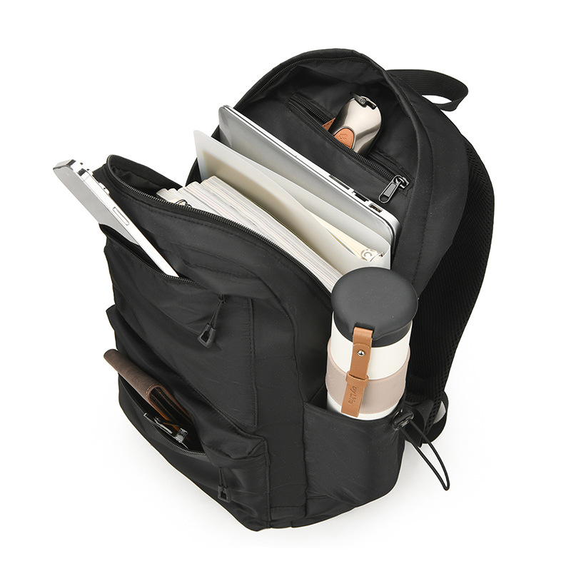 Mochila masculina 2024 – marca de moda, gran capacidad, resistente a salpicaduras, ideal para viaje o uso escolar