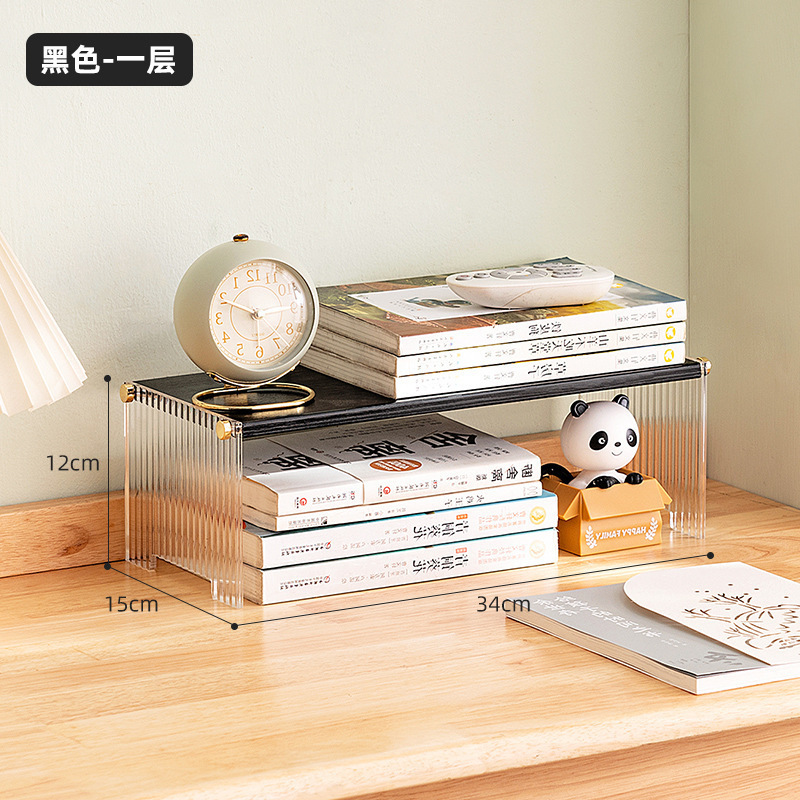 Estante de almacenamiento Estante de ordenamiento Estante de bar Estante de tazas multicapa Estante de almacenamiento de mesa Estante de tazas acrílico