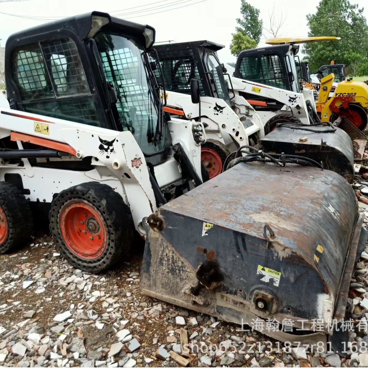 原装进口 山猫S750滑移装载机 大功率流量 Bobcat多功能车