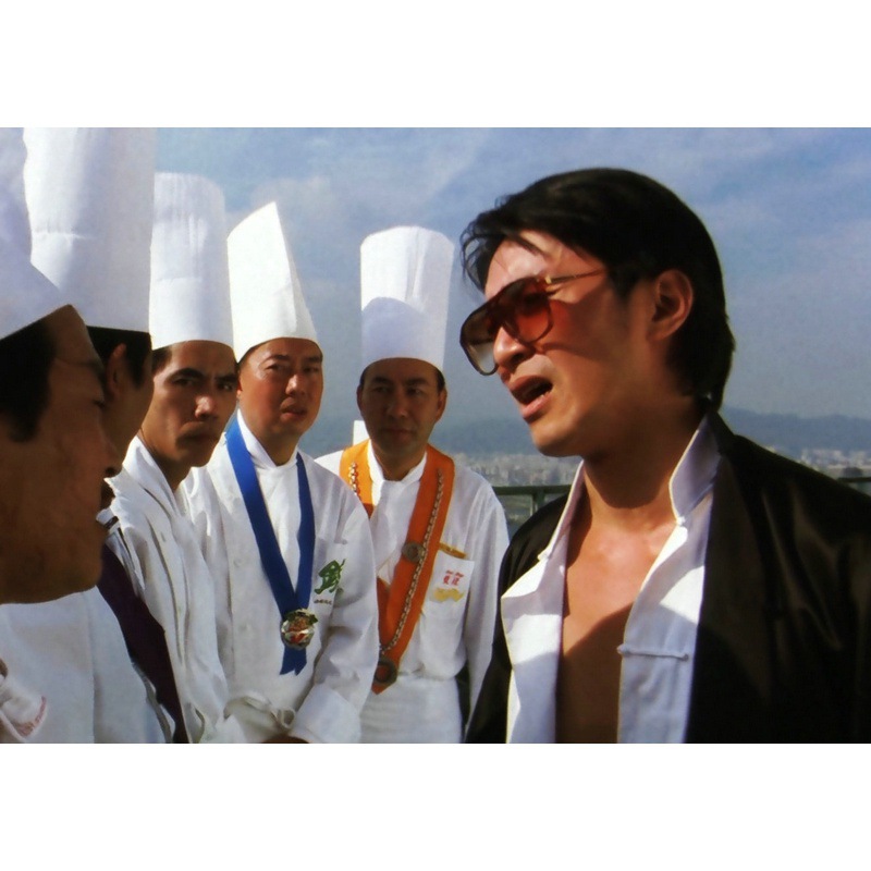 Zhou Xingchi foto de película clásica póster nostálgico retro decoración marco dormitorio pintura de pared simple