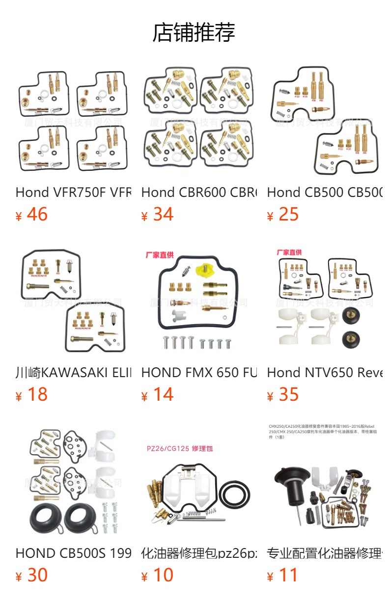 Hond CBR600F CBR600F3 1995 1996 1997 1998 Carburetor Repair