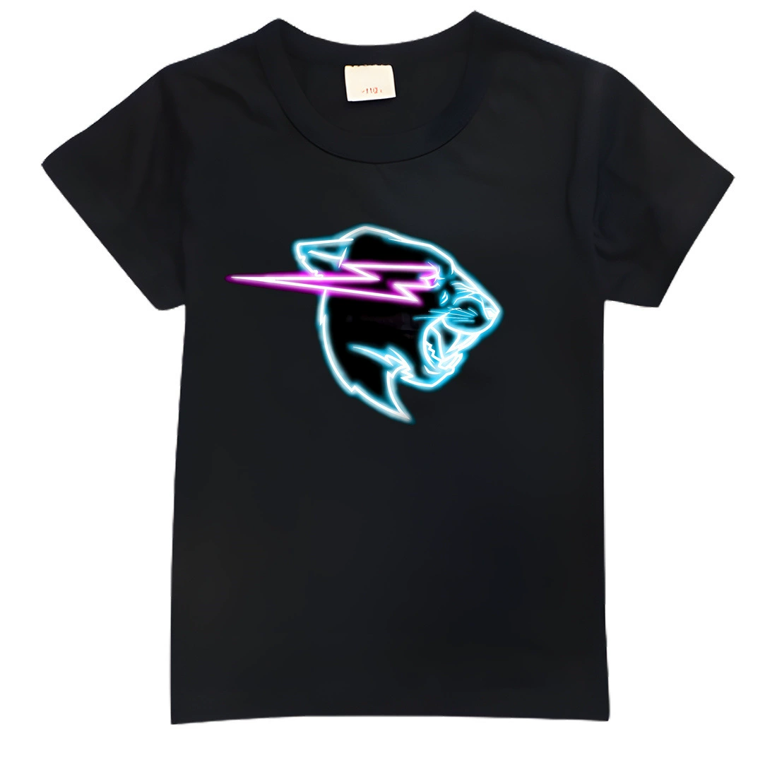 Футболка Mr Beast для девочек, летняя одежда, кросс-кросс - граница, детская футболка с коротким рукавом 063