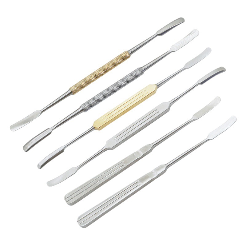 Peeling nasal Ion periostio stripper herramienta de cirugía integral nasal instrumento de plástico cosmético de doble cabeza redonda cabeza cuadrada