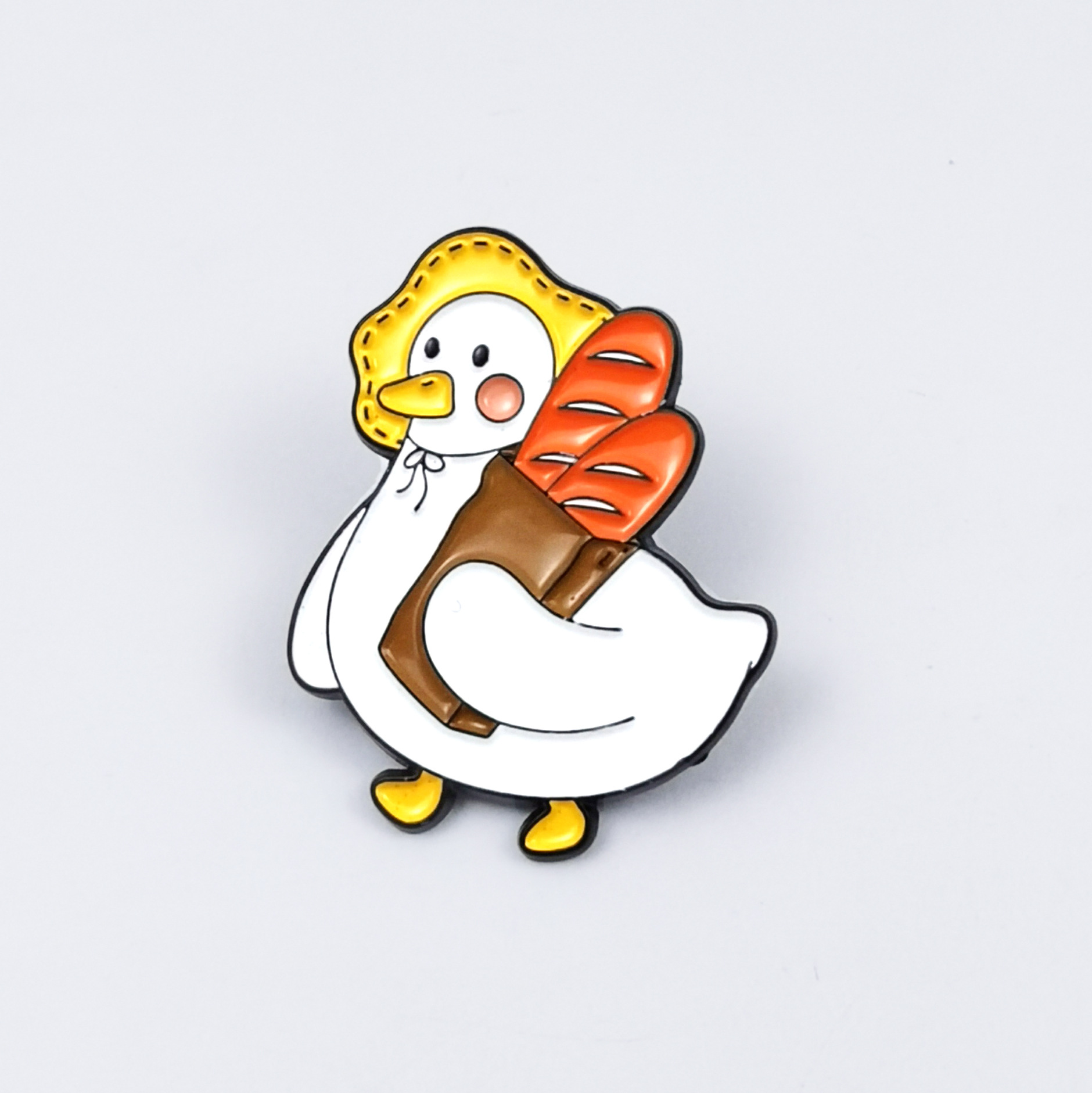 Broche de pato amarillo lindo transfronterizo image 7