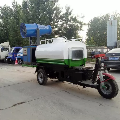 小型三轮洒水车 巷道降尘喷雾车 灵活省水覆盖广