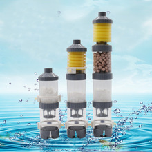 鱼缸内置增氧水妖精鱼粪吸便收集器循环泵气动流化床鱼马桶过滤