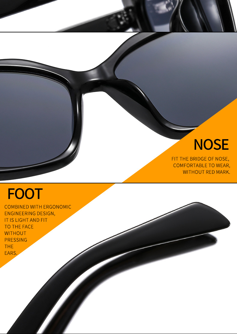 Retro, Ethnic Style Style Retro Ethnic Style Color Block Solid Color Leopard PC UV400 Protection Cat Eye Full Frame Women's Sunglasses
