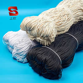 现货手工diy手链编织棉蜡线0.8-3mm饰品配件圆蜡绳 吊牌绳吊粒线