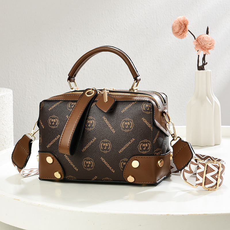 Temperamento textura bandolera 2025 nuevo estilo exquisito bolso de mujer diario casual bolso transfronterizo