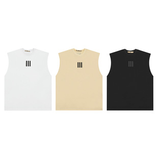 Spring and summer 2024 new FOG joint series round neck pullover vest for men and women with a wholesale generation