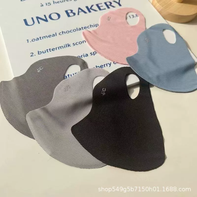 Защитная глазная ледяная шелковая гиалуроновая кислота маска Летняя ледяная шелковая солнцезащитная защита женская ультрафиолетовая проницаемая линия воздуха с высоким значением лица 3D трехмерная маска