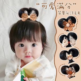 Baby Hair Clip Baby Hair Clip Kidsren's Braided Hair Accessories Cute Girls Wig Hair Clip Lanugo Hair Clip Headwear