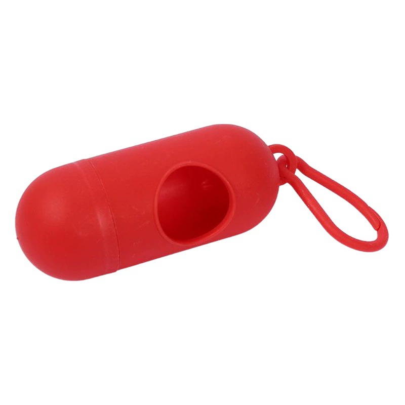 Домашний Туалет пикап в форме таблетки пустая капсула для собак переносной ящик для хранения мусорной раковины в наличии оптовая печать логотипа