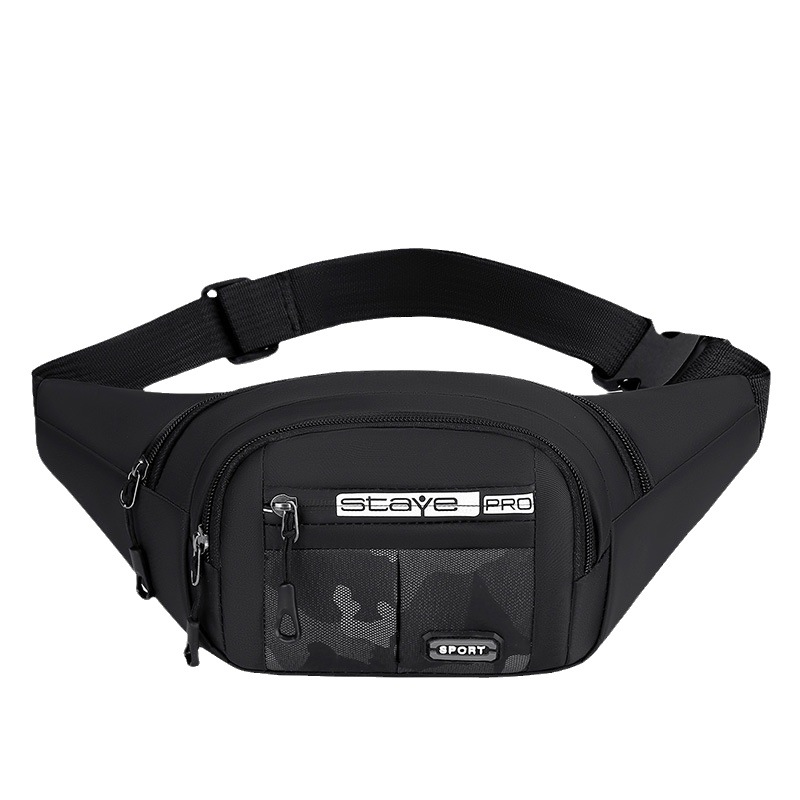 Bolsa de cintura para hombres ligera y casual para hombres con teléfonos móviles multifuncional para uso seco bolso de cintura resistente al desgaste anti-spersión bolso de mochila