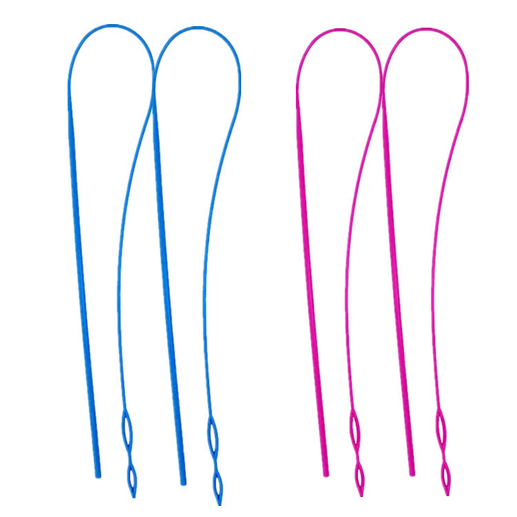 Práctico bricolaje para uso diario en el hogar (redondo, plano) traje de acero inoxidable suministros de costura enhebrador