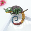 Yanglei New Pin Diamond Drops of Drinking Oil Color Trim Trimary Dragon Trip Cross -Overseas Trade Lizard