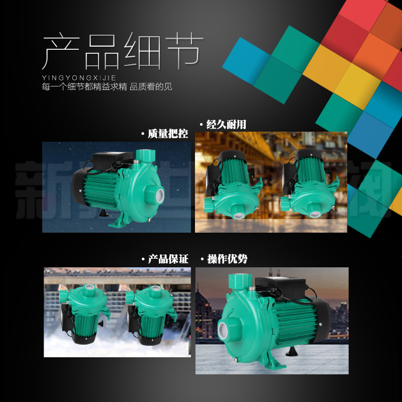 Xinhu Cast Iron Water Pump Circulating Garden Supply 4