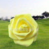 Simulation bubble PE rose head handmade rose fake flowers bride holding bouquet material light skewers accessories flower