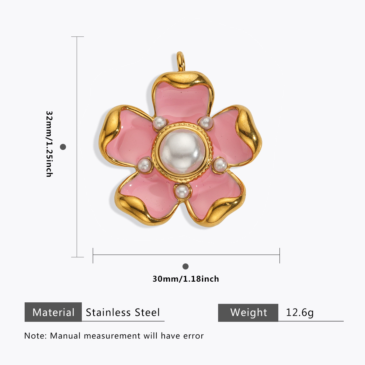 7g Weight Pendant Jewelry Making Type 17.5*17.5mm, 19*22mm, 26*42mm Jewelry Making Size 18K Gold Plated Plating Material Acrylic Pearl, Zircon Inlay Material DIY Jewelry Accessories Classification 5 PCS/Package Quantity 304 Stainless Steel Material Sun, Leaves, Flower Pattern All Seasons Season Enamel, Inlay Design IG Style Style 5 PCS/Package 17.5*17.5mm 19*22mm 26*42mm 304 Stainless Steel Acrylic Pearl Zircon 18K Gold Plated Sun Leaves Flower Pendant DIY Jewelry Accessories 21