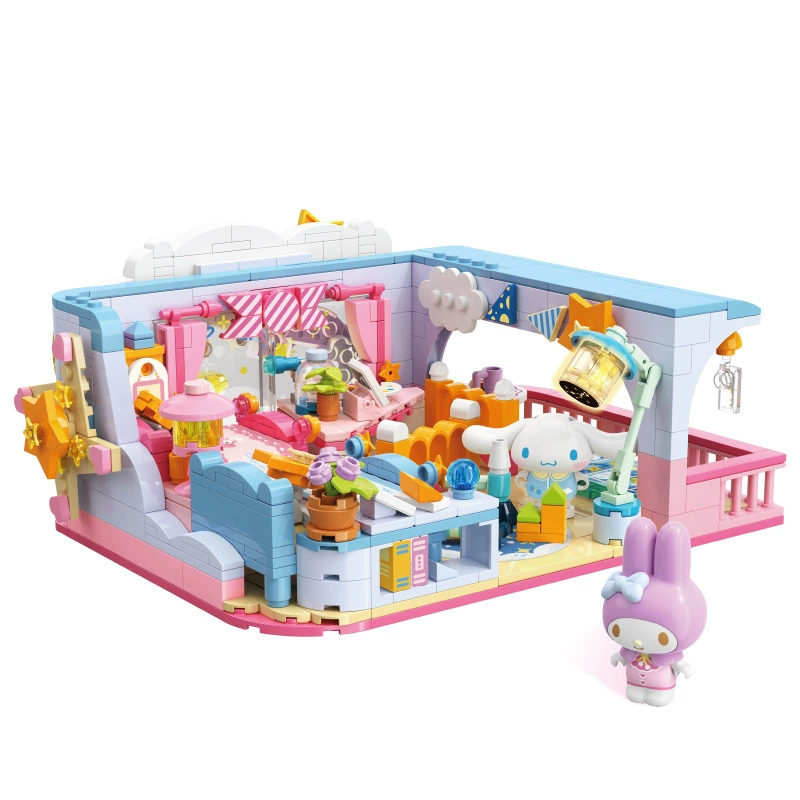 TOPTOY Sanrio, конструктор, игрушка, минифигурка