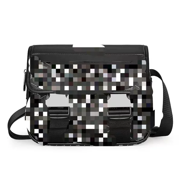 3275 # French Hungry Fish Men's Single Shoulder Crossbody Messenger Bag Fashion Bag