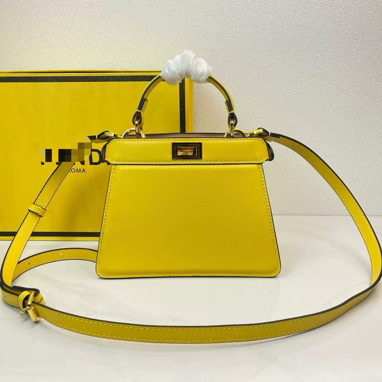 Small shoulder bag, Korean style, genuine leather
