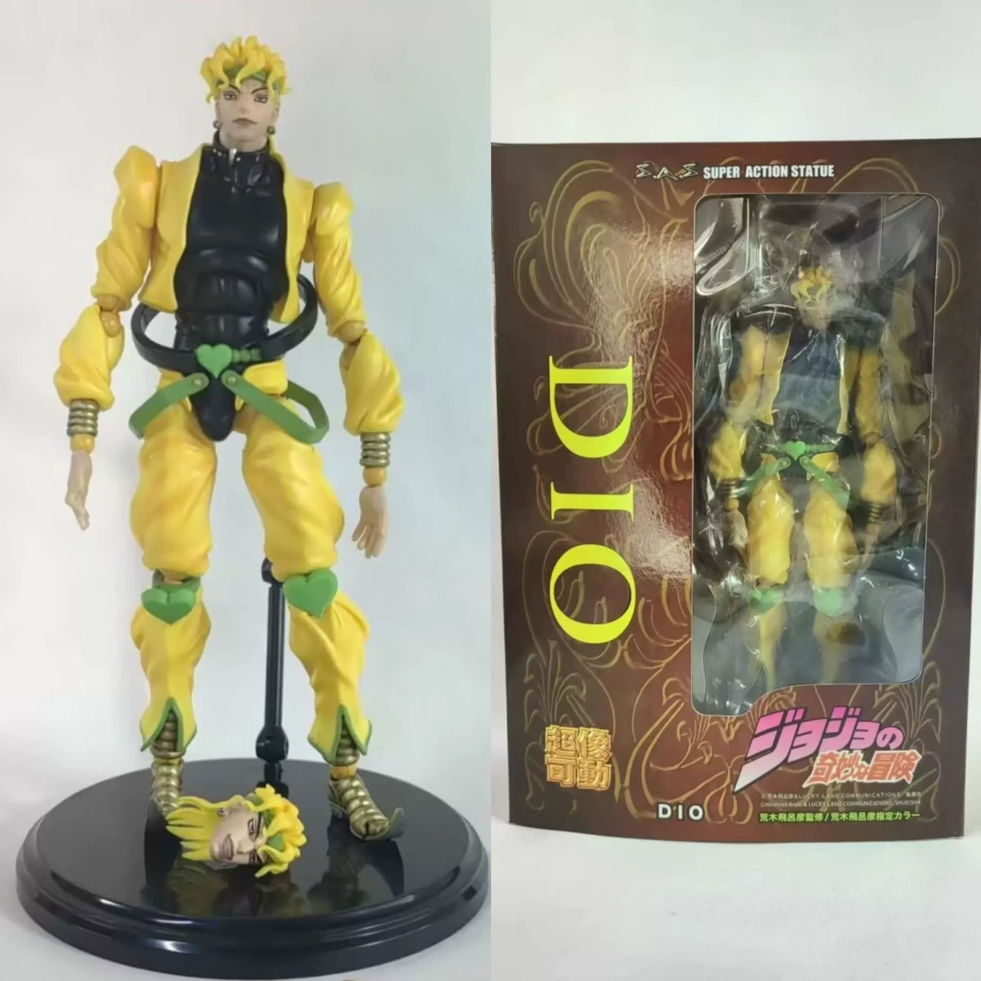 Фигурка-экшн (JoJo), подвижная коллекционная, PVC, 16/22/25 см, разные цвета