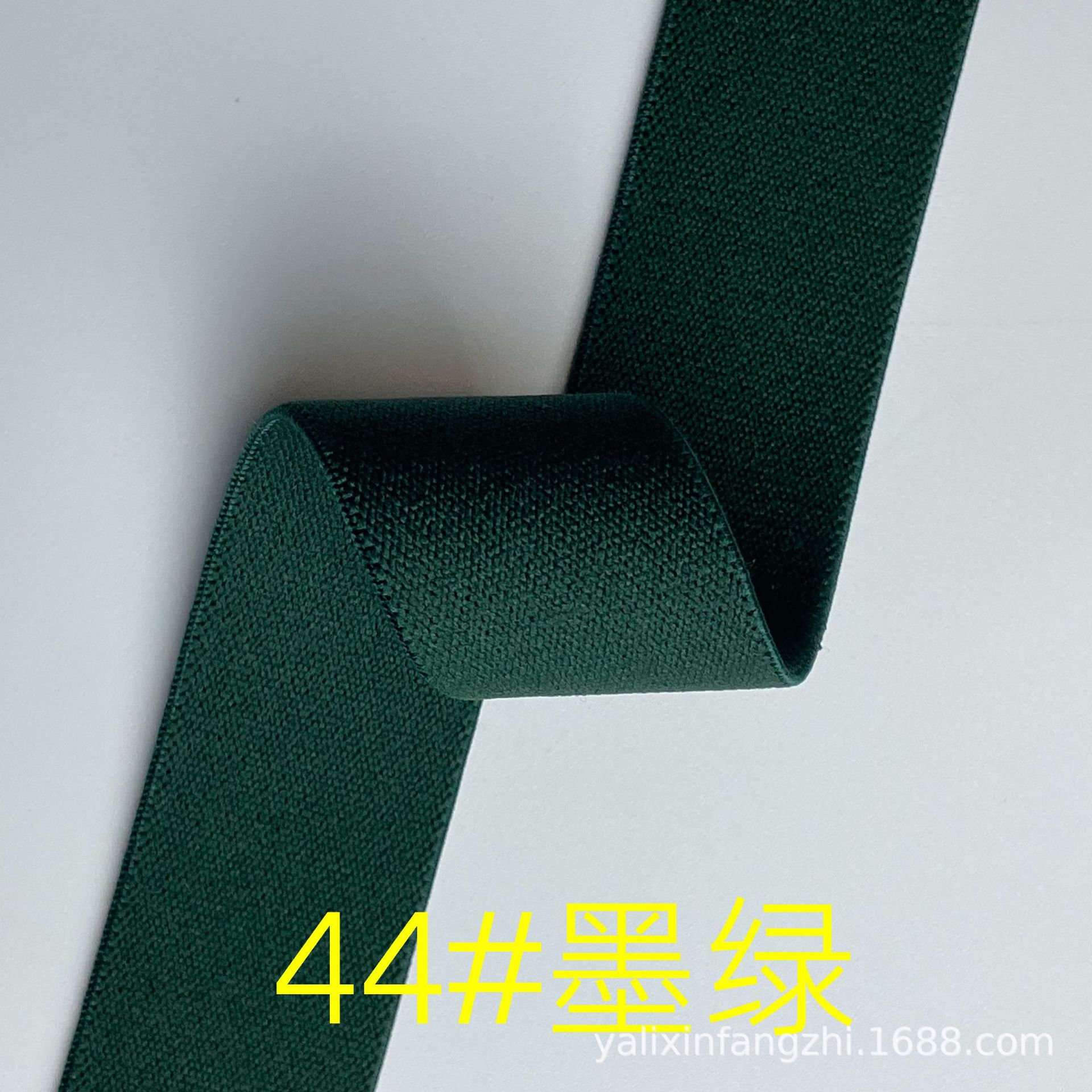 Fabricante spot engrosamiento color puro banda elástico de alta elasticidad de grano liso suave para la piel banda elástica de la cintura de terciopelo de doble cara