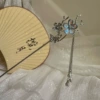 5#rhinestone butterfly flower flowing soverell (bag)