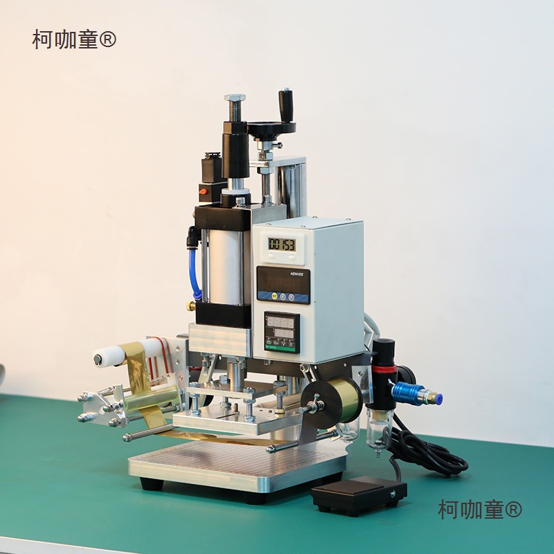 气动烫金机 皮革纸质木头铜板纸压印机牛皮叶子塑料框烫印麦太保