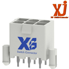 �S��ֱ�N��ʽ�p��CP�Դ�B�����g��:4.2mm �������������2x3PIN