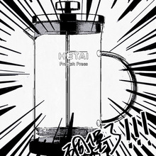 双层加厚滤网咖啡壶冲茶器过滤打奶泡三合一大容量一壶多用