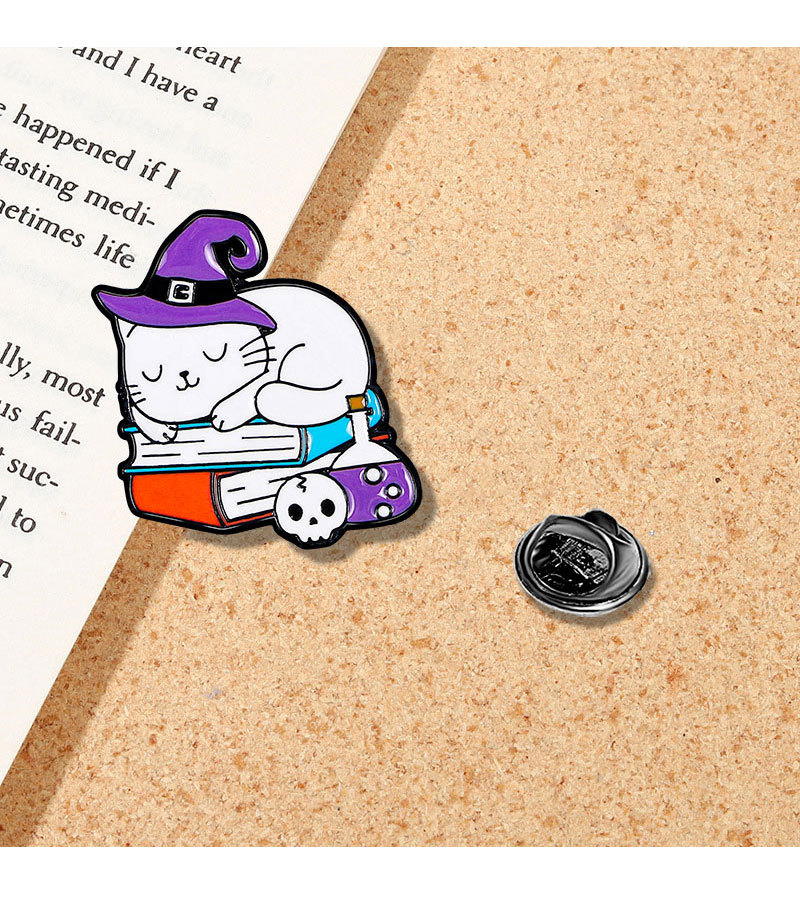 Brooches Classification Casual Elegant Lady Pin Cat Zinc Alloy Enamel Unisex Brooches