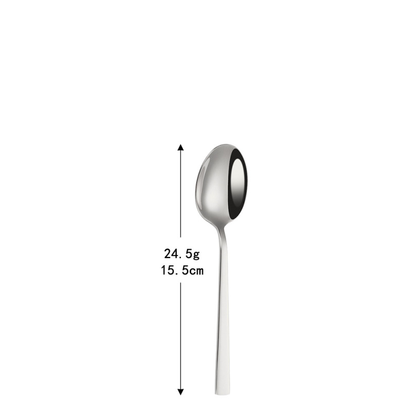 Amazon 売れ筋 304 ステンレス鋼ステーキナイフ、フォーク、スプーンカトラリーセットゴールデン洋食ナイフ、フォーク、スプーンデザートフォークとスプーン|undefined
