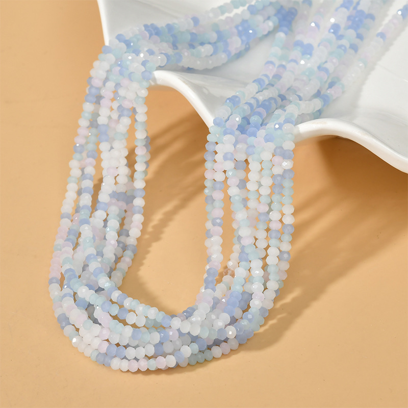 40g Weight Beads Jewelry Making Type Diameter 3mm Jewelry Making Size DIY Jewelry Accessories Classification 0.7mm Hole Size 165 Pieces Per Piece Quantity Artificial Crystal Material Solid Color Pattern Plating Design Simple Style Style 165 Pieces Per Piece Diameter 3mm 0.7mm Artificial Crystal Solid Color DIY Jewelry Accessories Beads 17