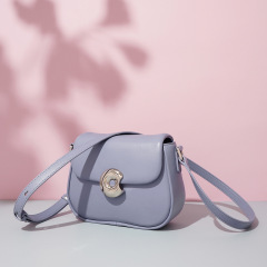 新款真皮馬鞍包斜挎流行包包小眾質感單肩包通勤百搭手機斜挎包