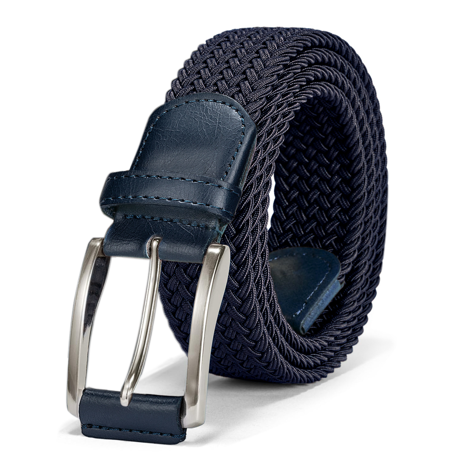 Transfronterizos Amazon retro aguja hebilla cinturón de cabeza de moda simple cinturón de tela cinturón de nylon hombre