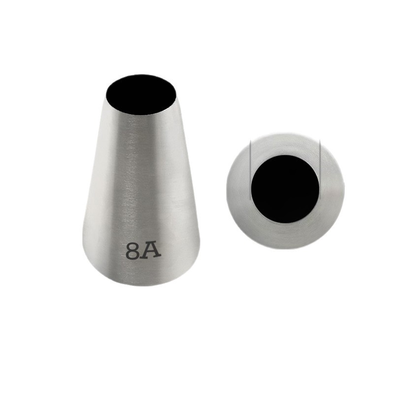 Boquilla grande para decoración de pasteles de 30 mm, herramienta para hornear pasteles, boquilla decoradora de acero inoxidable 304, herramienta para decorar, molde para pasteles