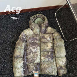 ACG 25SS秋冬男士户外休闲印花棉服迷失之绿配色P棉连帽保暖棉服