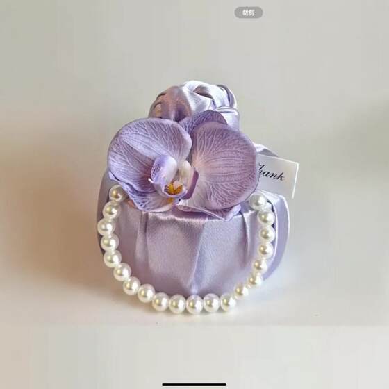 Pearlescent Style Lu Fu Packing Thick Cloth Red Riding Book Popular Wedding Candy Accompanying Gift Wrapping Cloth