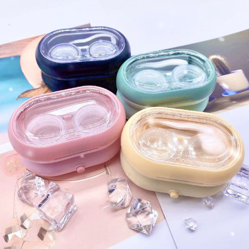 New Contact Lens Cleaner Transparent High Frequency Contact Lens Cleaner Portable Compact Vibrating Cleaner Companion Box