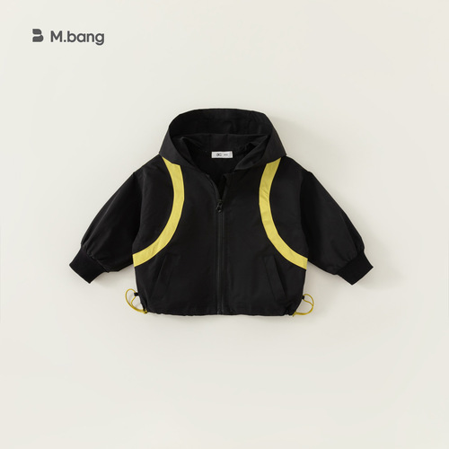 Baby City Boys' Spring Casual Cute Panda Baggy Coat for Children - CY83022