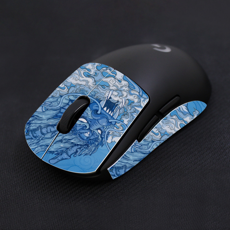 Fuego competencia ratón antideslizante pegatinas esmalte de uñas aplicable a gpw generación ii G502X veneno tigre último purgatorio víbora V3