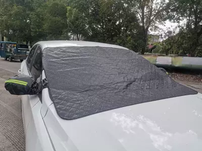 Heat Insulation Thickened Snow Cover | Car snow shield - black-model-supports-customization