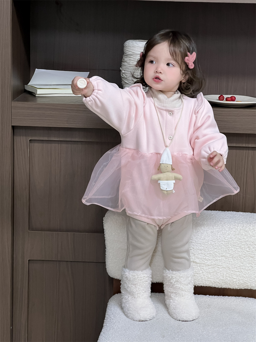 Ropa de invierno para niños, niñas, ropa de invierno para niños coreanos, ropa de invierno para bebés, ropa de invierno para bebés