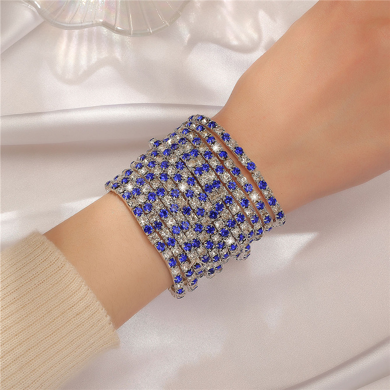 2.0mm Ultra-Fine Rhinestone Bracelet Elastic Bridal Bracelet Bracelet Versatile K-Style Super Flash Diamond Elastic Crystal Bracelet 2.0mm Ultra-Fine Rhinestone Bracelet Elastic Bridal Bracelet Bracelet Versatile K-Style Super Flash Diamond Elastic Crystal Bracelet