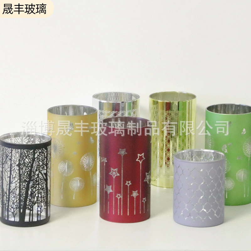 Боросиликатный Рождественский подсвечник украшение сцена Творческий DIY Европейская ароматерапия романтический подсвечник воск украшение чашки