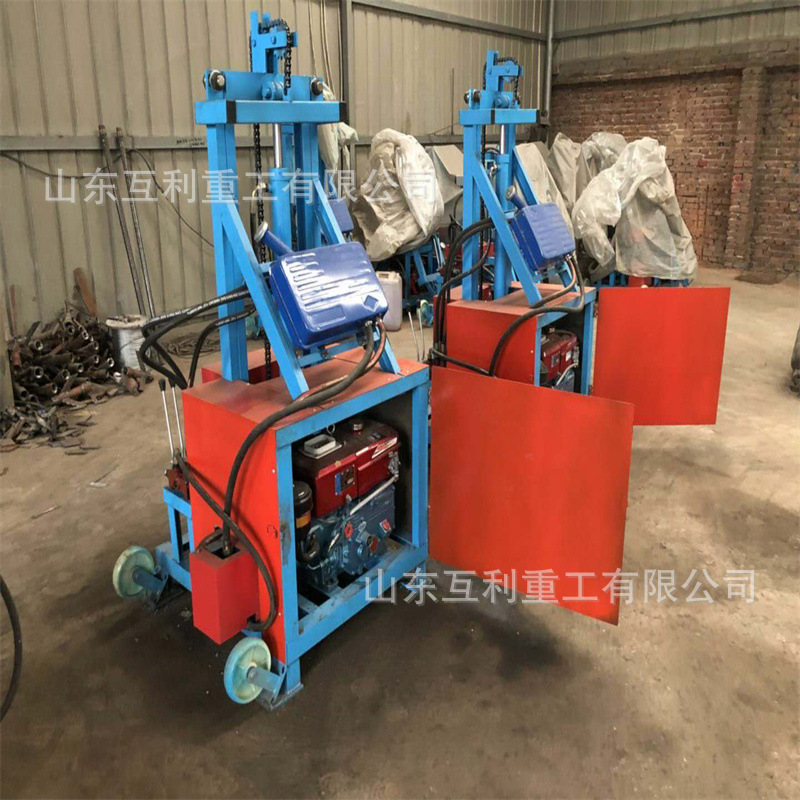 家用电动折叠式水井钻机 全自动遥控打井机 民用深水井钻机